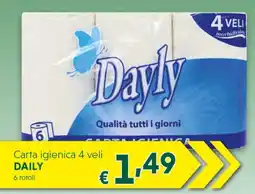DiMeglio Carta igienica 4 veli DAILY offerta