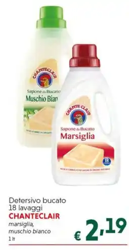 DiMeglio Detersivo bucato CHANTECLAIR marsiglia, muschio bianco offerta