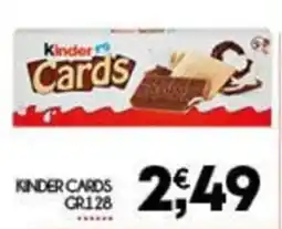 Enne Market Kinder Cards offerta