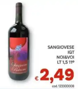 Vivo Supermercati Sangiovese IGT Noi&Voi offerta