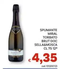 Vivo Supermercati Spumante miral torbato offerta