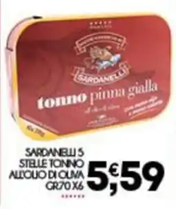 Enne Market Sardanelli tonno pinna gialla offerta