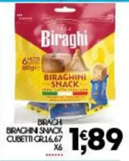 Enne Market Biraghi Birachini Snack offerta