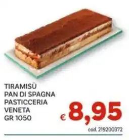 Vivo Supermercati Tiramisù pan di spagna pasticceria veneta offerta