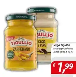 DiMeglio Sugo Tigullio cacio pepe zafferano offerta