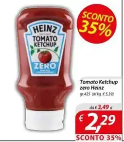 DiMeglio Tomato Ketchup zero Heinz offerta