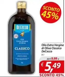 DiMeglio Olio Extra Vergine di Oliva Classico DeCecco offerta