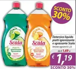 DiMeglio Detersivo liquido piatti igienizzante e sgrassante Scala offerta