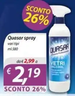 DiMeglio Quasar spray offerta