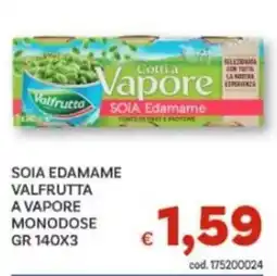 Vivo Supermercati Soia edamame Valfrutta a vapore offerta