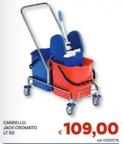 Vivo Supermercati Carrello Jack Cromato offerta