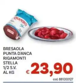 Vivo Supermercati Bresaola punta d'anca Rigamonti Stella offerta
