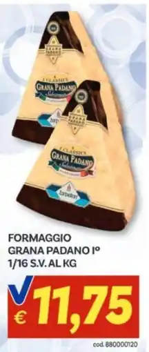 Vivo Supermercati Formaggio Grana Padano I° offerta