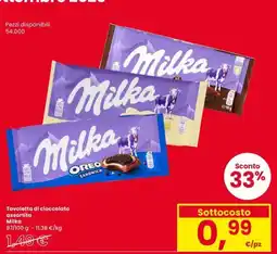 Eurospar Milka OREO SANDWICH offerta