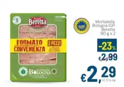 Aldel Discount Mortadella Bologna Beretta offerta