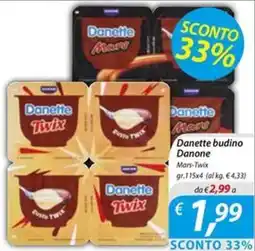 DiMeglio Danette budino Danone offerta