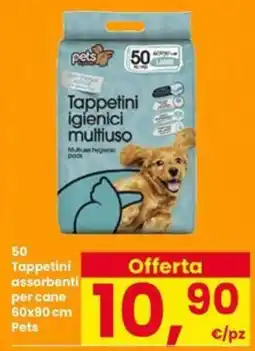 Eurospar Tappetini igienici multiuso Pets offerta