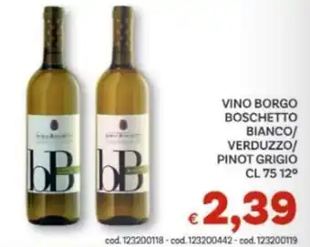 Vino Borgo Boschetto Bianco