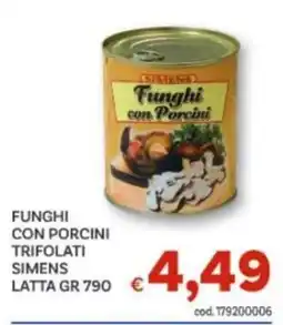 Vivo Supermercati Funghi con Porcini Simens offerta