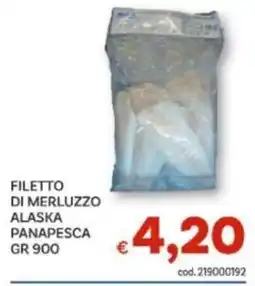 Vivo Supermercati Filetto di merluzzo Alaska offerta