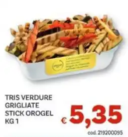 Vivo Supermercati Tris verdure grigliate stick Orogel offerta