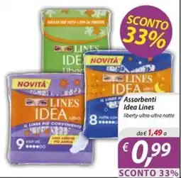 DiMeglio Assorbenti Idea Lines liberty-ultra-ultra notte offerta