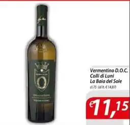 DiMeglio Vermentino D.O.C. Colli di Luni La Baia del Sole offerta