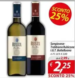 DiMeglio Sangiovese-Trebbiano Rubicone I.G.T. BotteBuona offerta