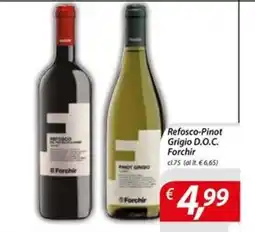 DiMeglio Refosco-Pinot Grigio D.O.C. Forchir offerta