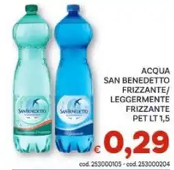 Vivo Supermercati Acqua San Benedetto frizzante/leggermente frizzante offerta