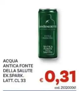 Vivo Supermercati Acqua antica fonte della salute ex.spark. latt. offerta