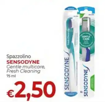 Spazzolino Sensodyne Gentle multicare