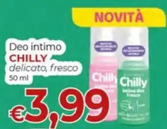 Deo intimo Chilly delicato, fresco