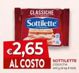 Supermercati Nonna Isa Sottilette classiche offerta
