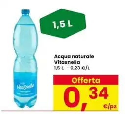 Eurospar Acqua naturale Vitasnella offerta
