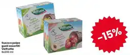 Eurospar Succo e polpa gusti assortiti Valfrutta offerta