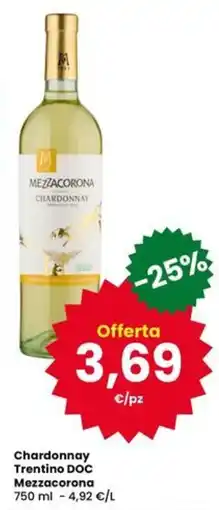 Eurospar Chardonnay Mezzacorona offerta