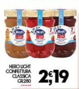 Enne Market Hero Light confettura classica offerta