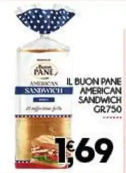 Enne Market Il Buon Pane American Sandwich offerta