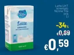 Aldel Discount Latte scremato Nonna Tita offerta