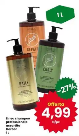 Eurospar Linea shampoo professionale assortita Harbor offerta