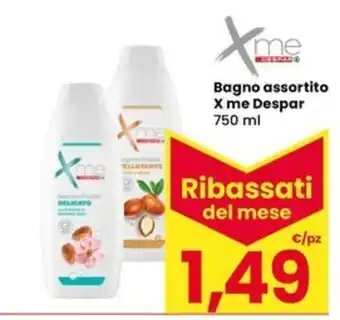 Eurospar Bagno assortito X me Despar offerta