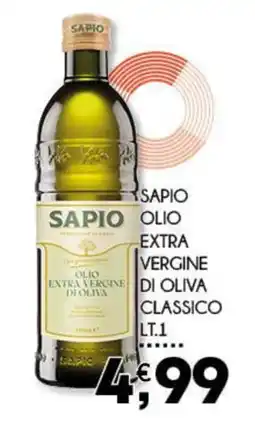 Enne Market Sapio olio extra vergine di oliva classico offerta
