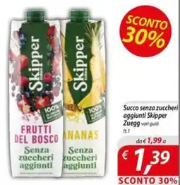 DiMeglio Succo senza zuccheri aggiunti Skipper offerta
