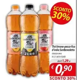 DiMeglio Thè limone-pesca-fico d'india SanBenedetto offerta