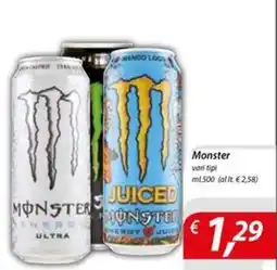 DiMeglio Monster vari tipi offerta
