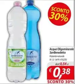 DiMeglio Acqua Oligominerale SanBenedetto offerta
