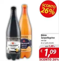 DiMeglio Bibite Sanpellegrino offerta