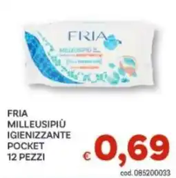 Vivo Supermercati Fria milleusipiù igienizzante pocket offerta