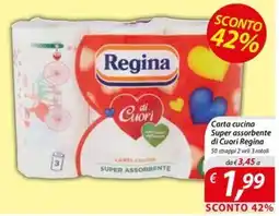 DiMeglio Carta cucina di Cuori Regina offerta